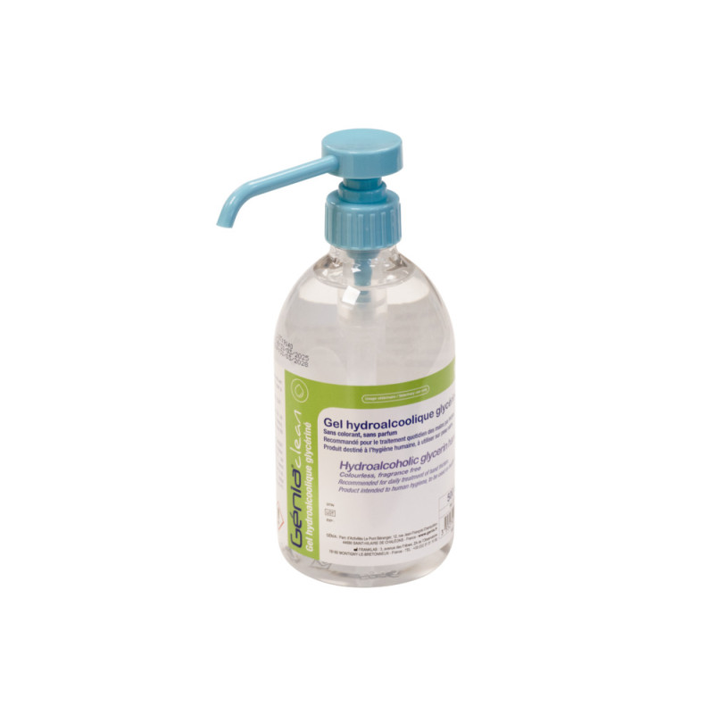 GÉNIA CLEAN
Gel hydroalcoolique glycériné TP1