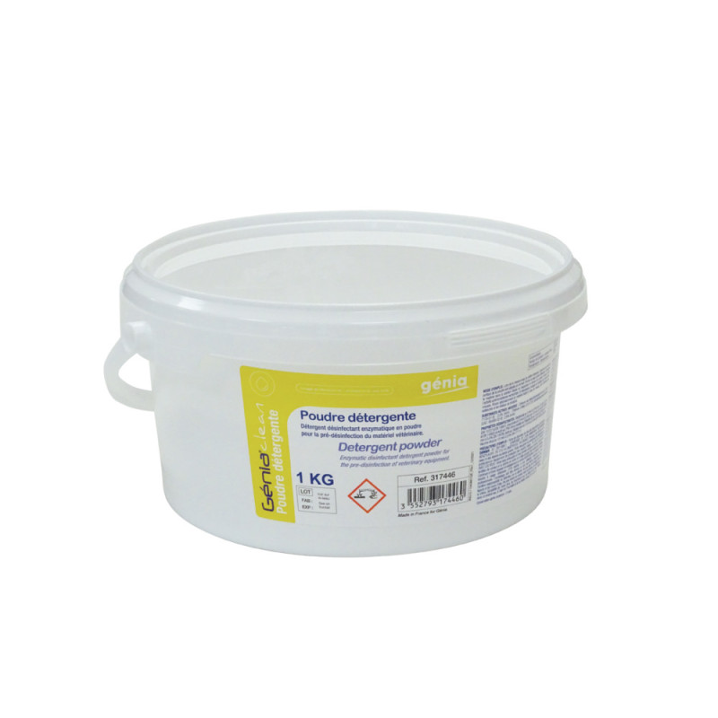 GÉNIA CLEAN
Poudre détergente TP3