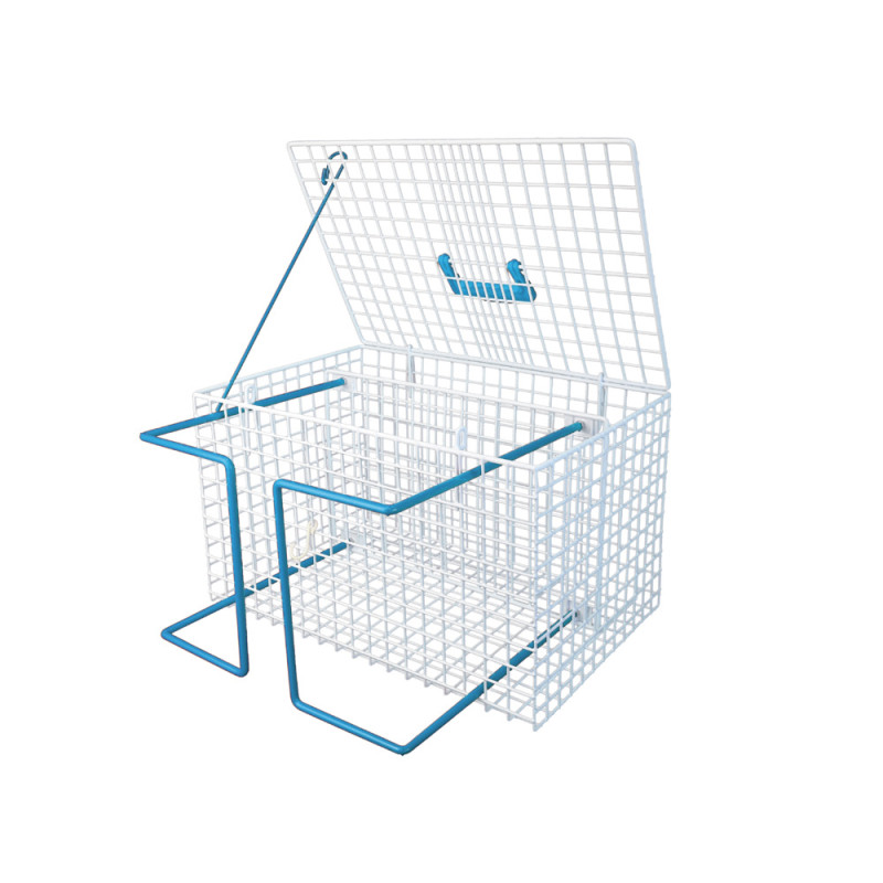RESTRAINER CONTAINER WITH ONE DOOR