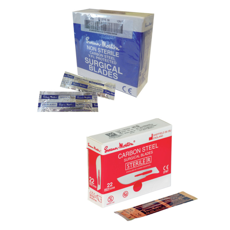 SWANN MORTON 
SURGICAL SCALPEL BLADES