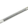 POSITIVE THREADED SURGICAL PIN WITH ONE TROCAR POINT