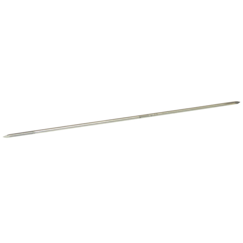 SURGICAL PIN WITH TWO TROCAR POINTS, NEGATIVE THREADED ON ONE END