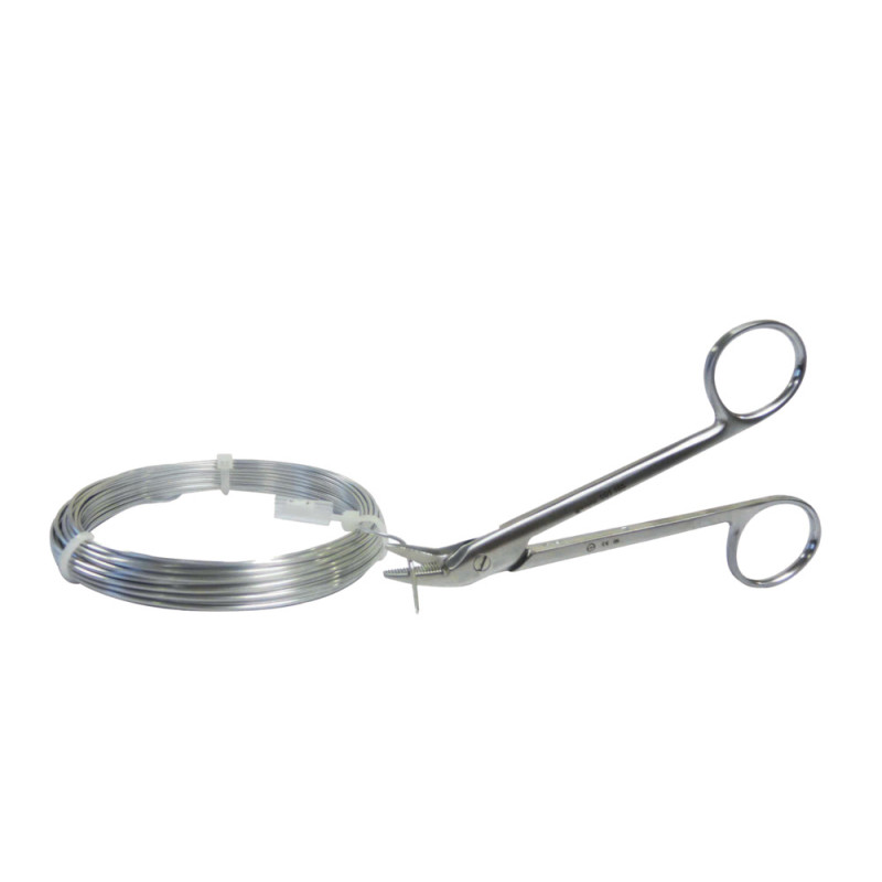 ANGLED WIRE CUTTING SCISSORS