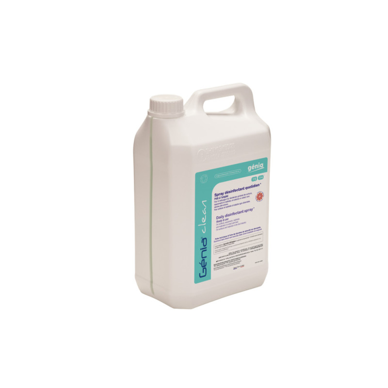 GÉNIA CLEAN
Spray désinfectant quotidien + TP2, TP4
