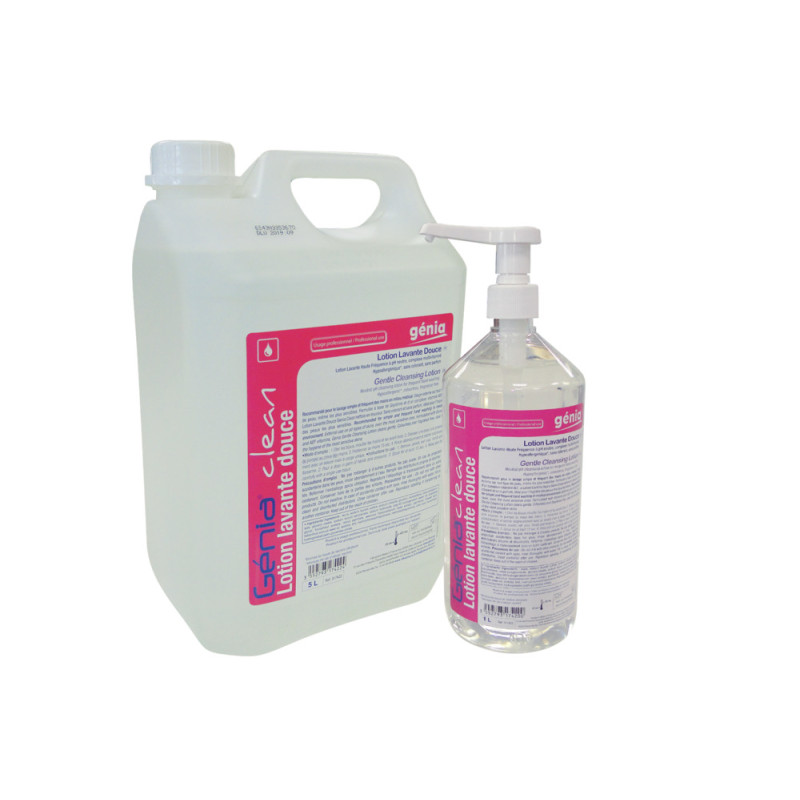 GÉNIA CLEAN
Lotion lavante douce
