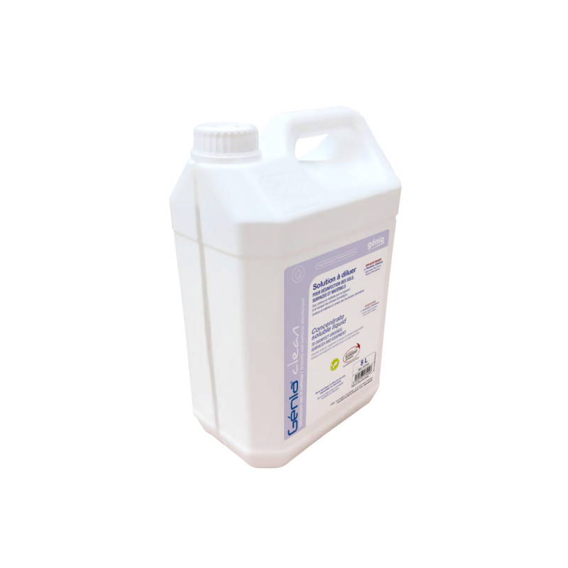 GÉNIA CLEAN
Désinfectant sols + TP2, TP3, TP4